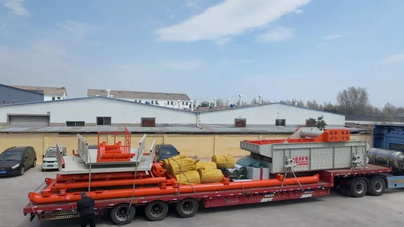 మధ్య ఆసియా నుండి రిపీట్ ఆర్డర్! జింకీ గోల్డ్ మైనింగ్ స్క్రీన్ యూనిట్ రవాణా చేయబడింది