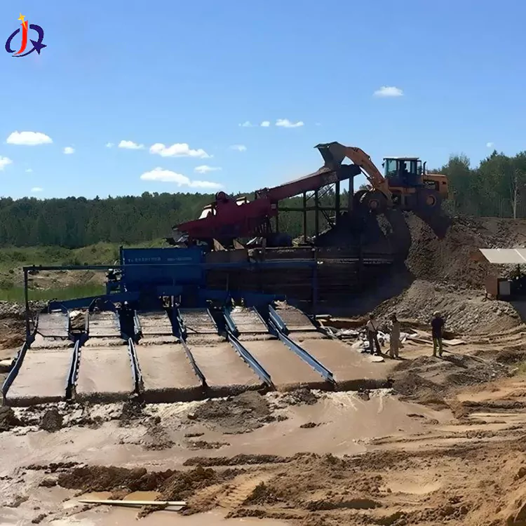 క్లే ఒండ్రు బంగారం వాషింగ్ మొక్కలు