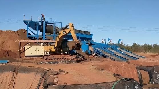 Rotary Ore Washer